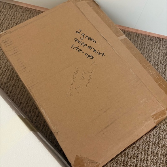 Valerie Parr Hill Green Light Up Mercury Glass Peppermint Candy Set of 2 - Picture 10 of 10